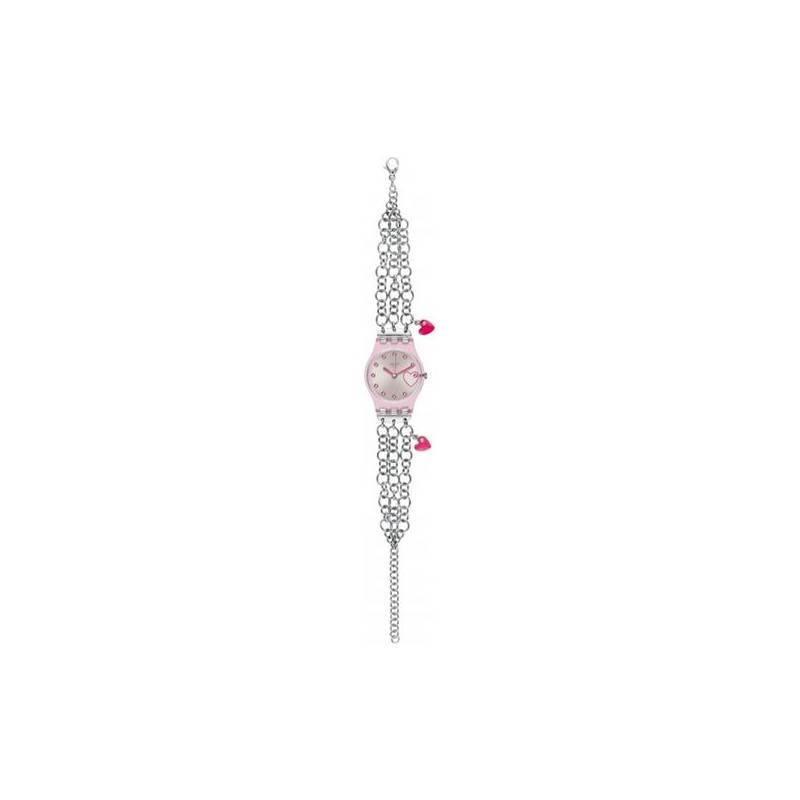 Hodinky dámské Swatch Charming Pink LP129G, hodinky, dámské, swatch, charming, pink, lp129g