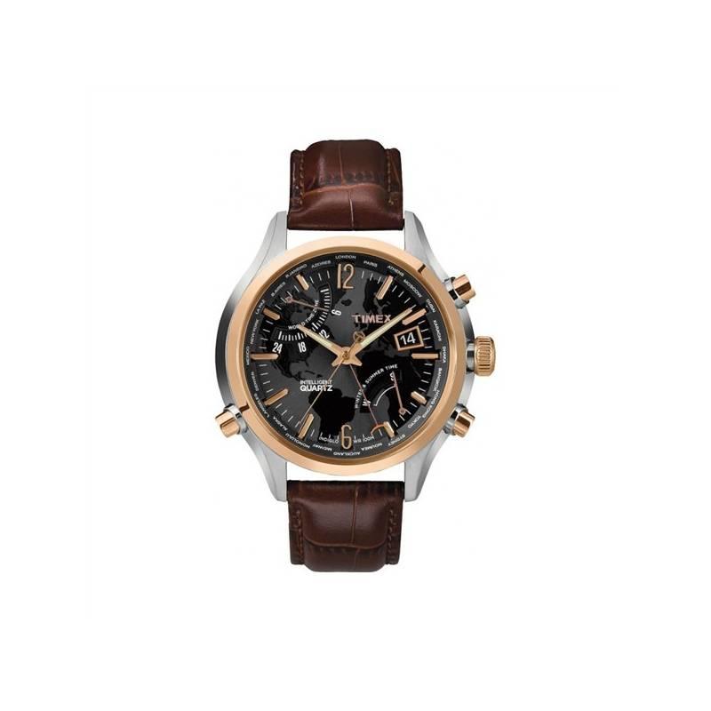 Hodinky pánské Timex Traveller World Time T2N942, hodinky, pánské, timex, traveller, world, time, t2n942