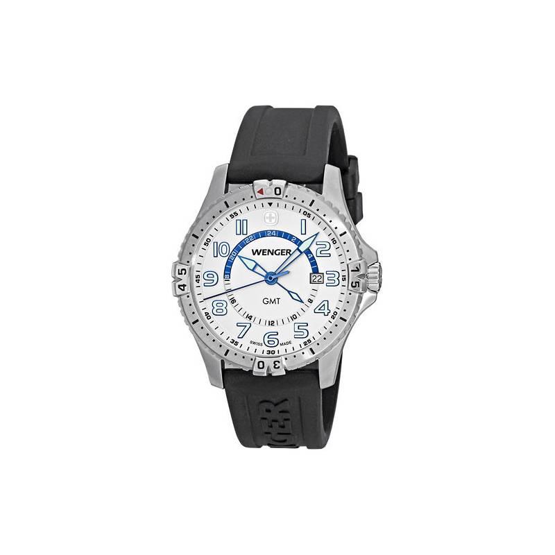 Hodinky pánské Wenger Squadron GMT 77070, hodinky, pánské, wenger, squadron, gmt, 77070