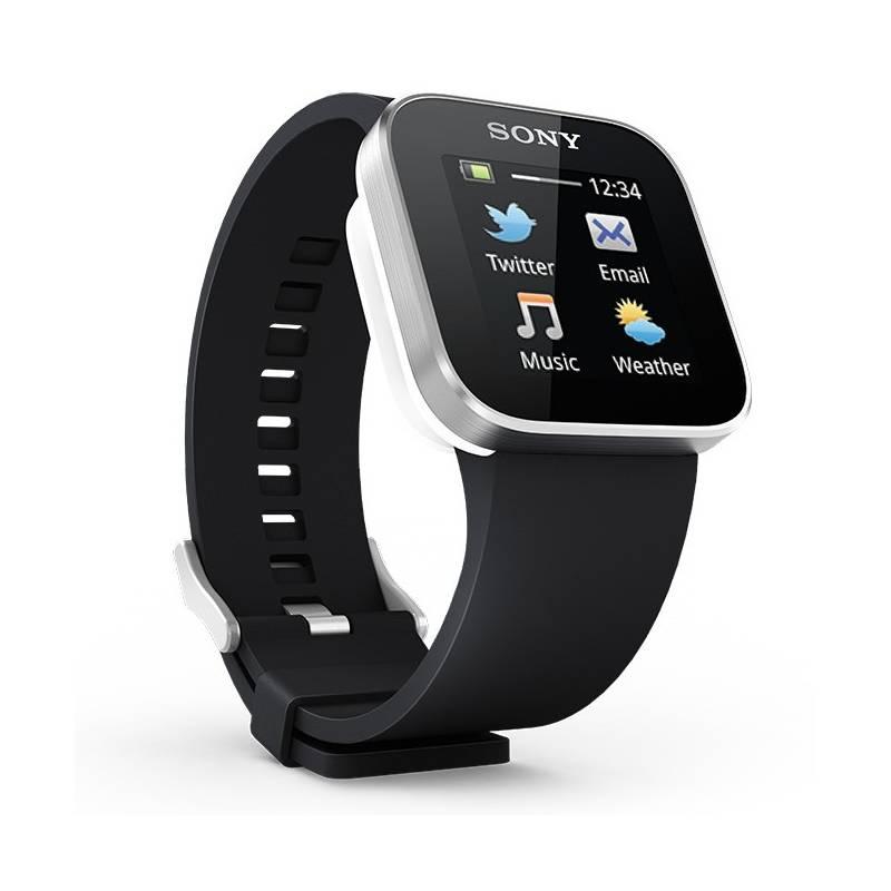 Hodinky Sony MN2 SmartWatch Android (1254-6623) (Náhradní obal / Silně deformovaný obal 8214003200), hodinky, sony, mn2, smartwatch, android, 1254-6623, náhradní, obal, silně