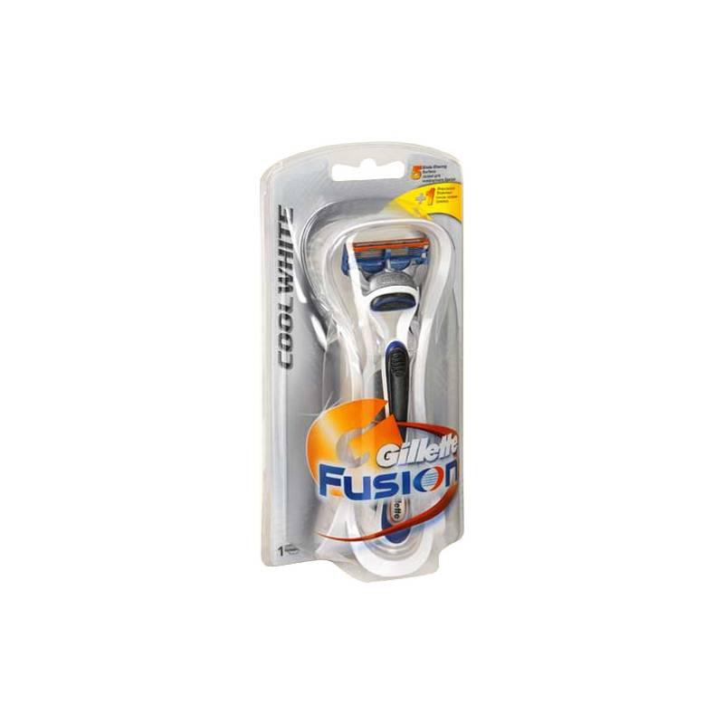 Holicí strojek Gillette Fusion Cool White, holicí, strojek, gillette, fusion, cool, white