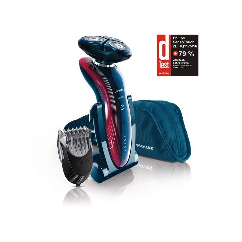 Holicí strojek Philips SensoTouch RQ1175/16 černý/červený, holicí, strojek, philips, sensotouch, rq1175, černý, červený