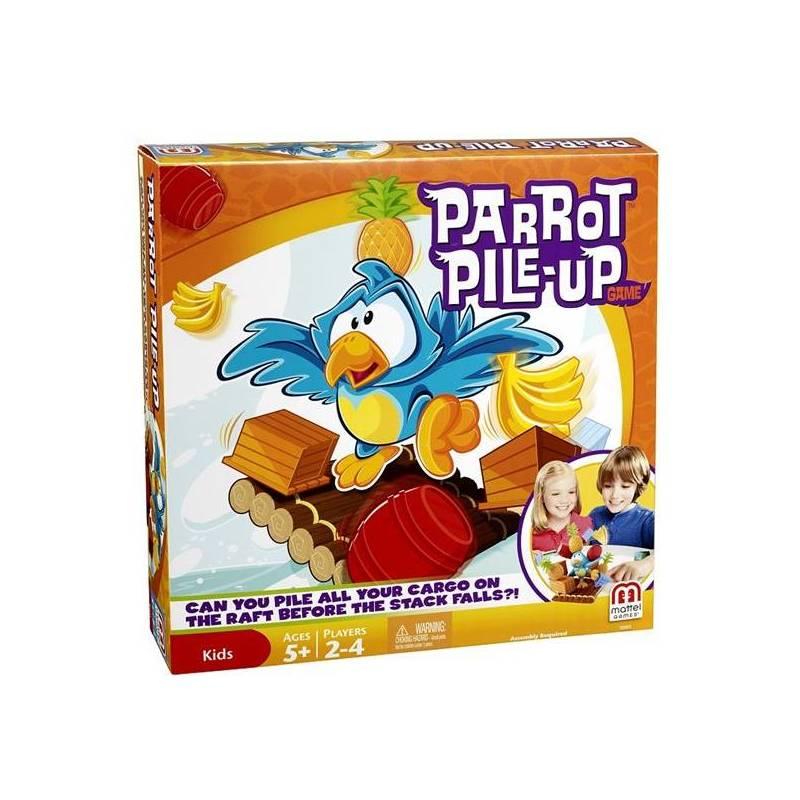 Hra dětská Mattel - Papouškův náklad, hra, dětská, mattel, papouškův, náklad