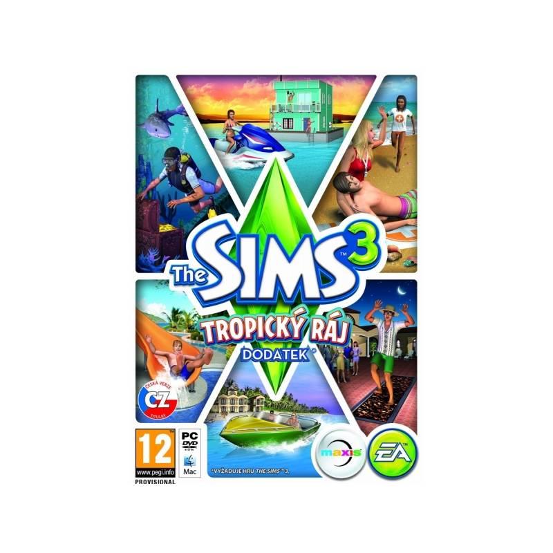 Hra EA PC Sims 3 Tropický ráj (EAPC05115), hra, sims, tropický, ráj, eapc05115
