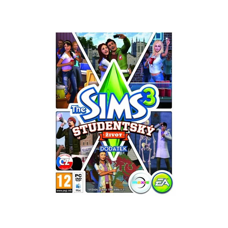 Hra EA PC The Sims 3 Studentský život (EAPC05121), hra, the, sims, studentský, život, eapc05121