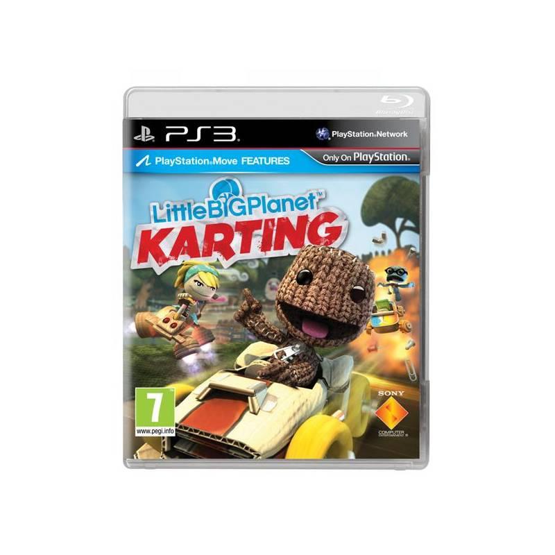 Hra Sony PlayStation 3 MOVE LittleBigPlanet Karting (PS719238546), hra, sony, playstation, move, littlebigplanet, karting, ps719238546
