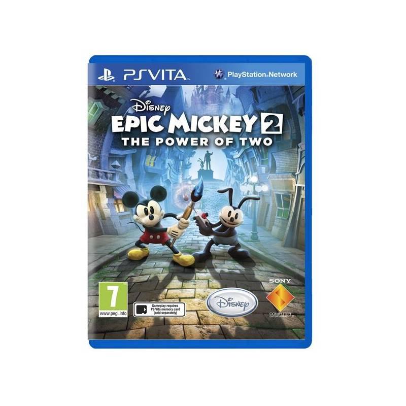 Hra Sony PS VITA Disney Epic Mickey 2: Dvojitý zásah CZ (PS719237662), hra, sony, vita, disney, epic, mickey, dvojitý, zásah, ps719237662