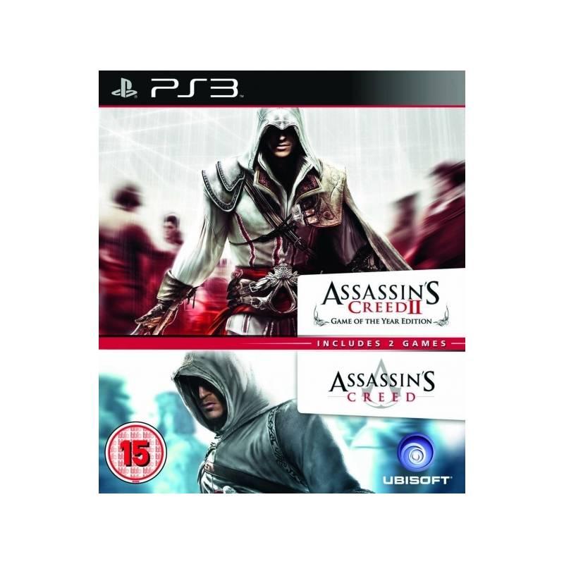 Hra Ubisoft PS3 Assassins Creed a Assassins Creed 2 pack (USP3008513), hra, ubisoft, ps3, assassins, creed, pack, usp3008513