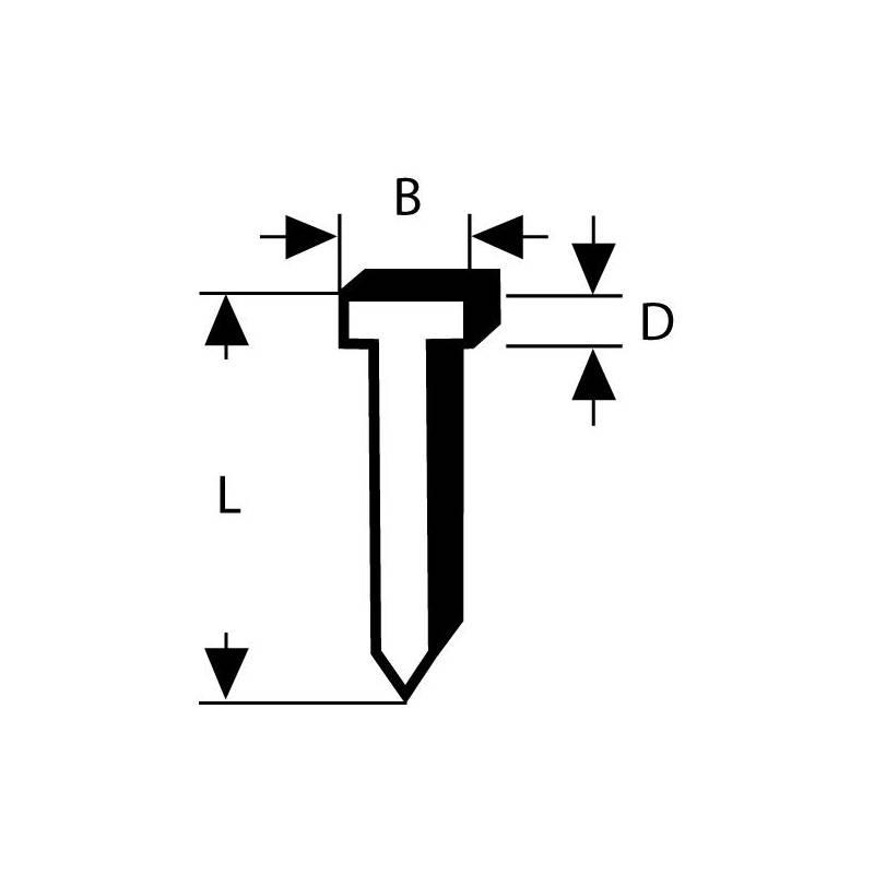 Hřeby do sponkovačky Bosch, typ 47 16mm, hřeby, sponkovačky, bosch, typ, 16mm