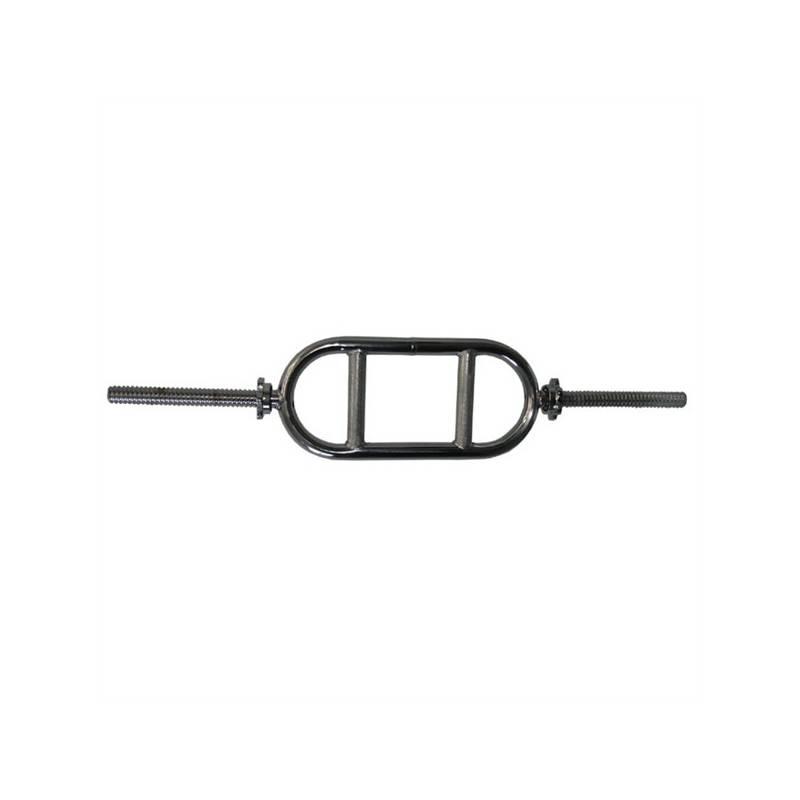 Hřídel obouruční (25mm) Brother speciální - TRICEPS - oválný tvar s 2-ma kolmými příčkami - 25 mm, hřídel, obouruční, 25mm, brother, speciální, triceps, oválný, tvar