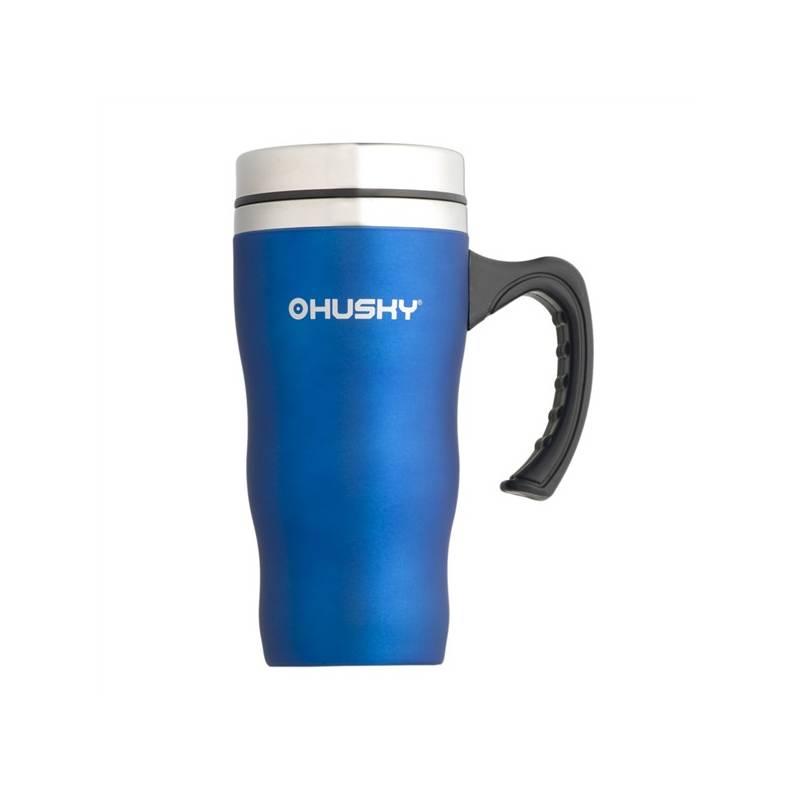 Hrnek Husky FELLY THERMO MUG 450 modrý, hrnek, husky, felly, thermo, mug, 450, modrý
