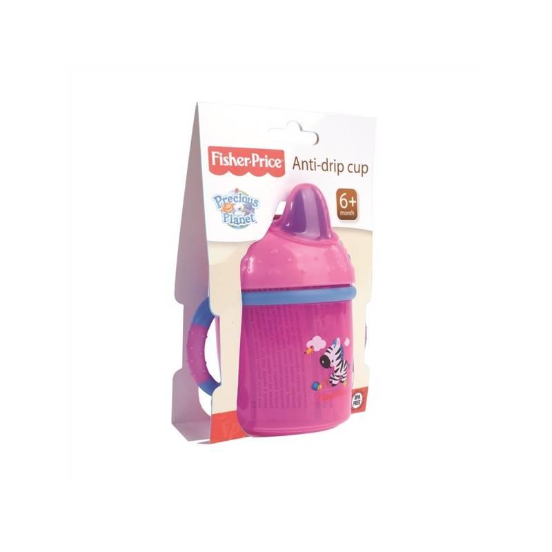 Hrníček netekoucí Fisher Price - s pítkem 6M+ (růžová), hrníček, netekoucí, fisher, price, pítkem, růžová