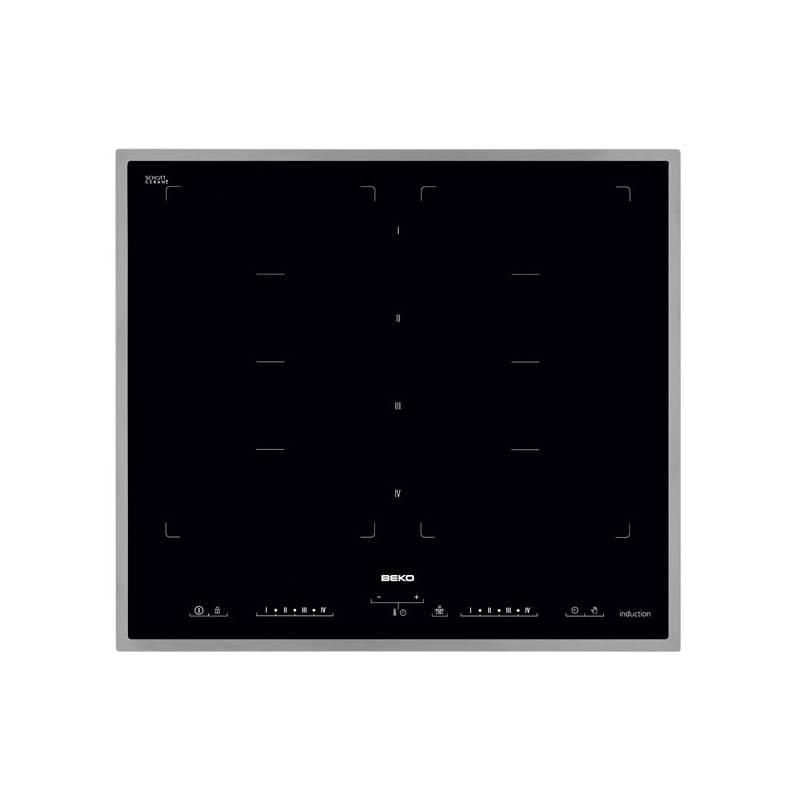 Indukční varná deska Beko HII 68600 PTX černá, indukční, varná, deska, beko, hii, 68600, ptx, černá