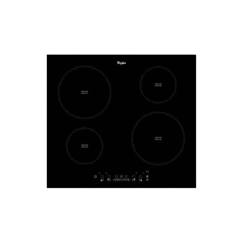 Indukční varná deska Whirlpool ACM 804/BA černá/sklo, indukční, varná, deska, whirlpool, acm, 804, černá, sklo
