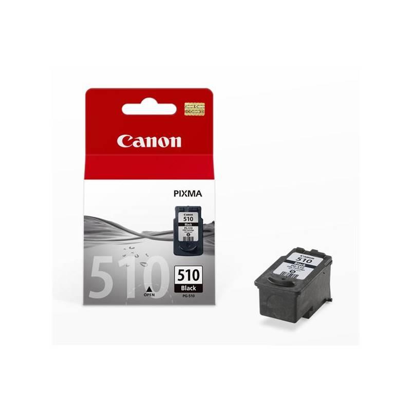 Inkoustová náplň Canon PG-510Bk, 9ml (2970B001) černá, inkoustová, náplň, canon, pg-510bk, 9ml, 2970b001, černá