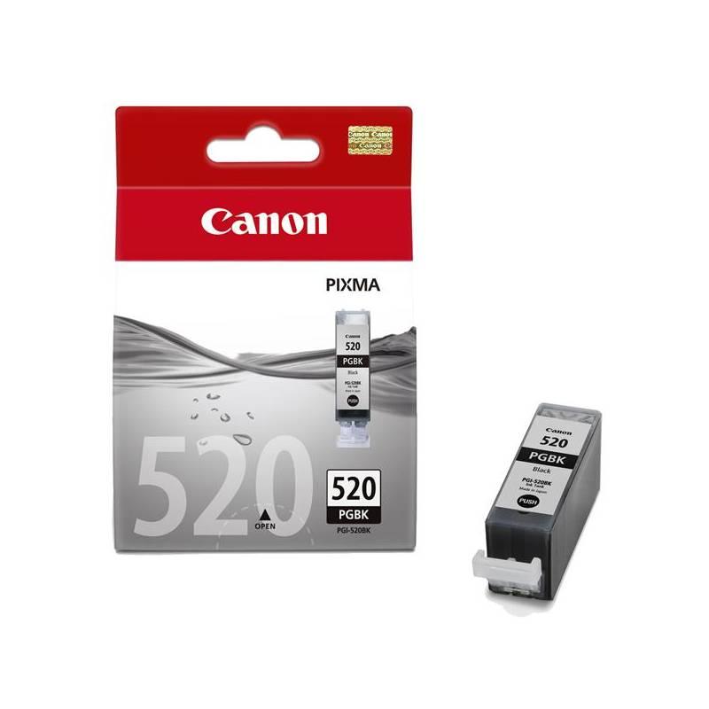 Inkoustová náplň Canon PGI-520Bk, 320 stran (2932B001) černá, inkoustová, náplň, canon, pgi-520bk, 320, stran, 2932b001, černá