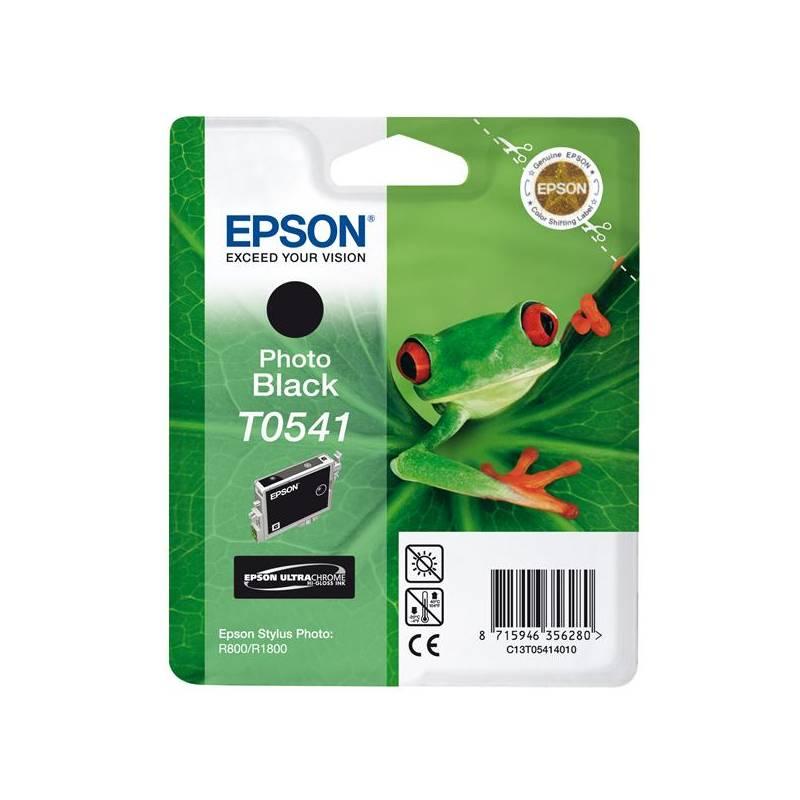 Inkoustová náplň Epson T0541, 13ml (C13T05414010) černá, inkoustová, náplň, epson, t0541, 13ml, c13t05414010, černá