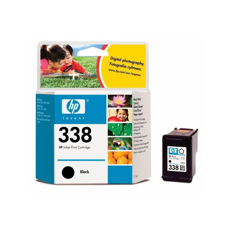 Inkoustová náplň HP No. 338, 960 stran (CB331EE) černá, inkoustová, náplň, 338, 960, stran, cb331ee, černá