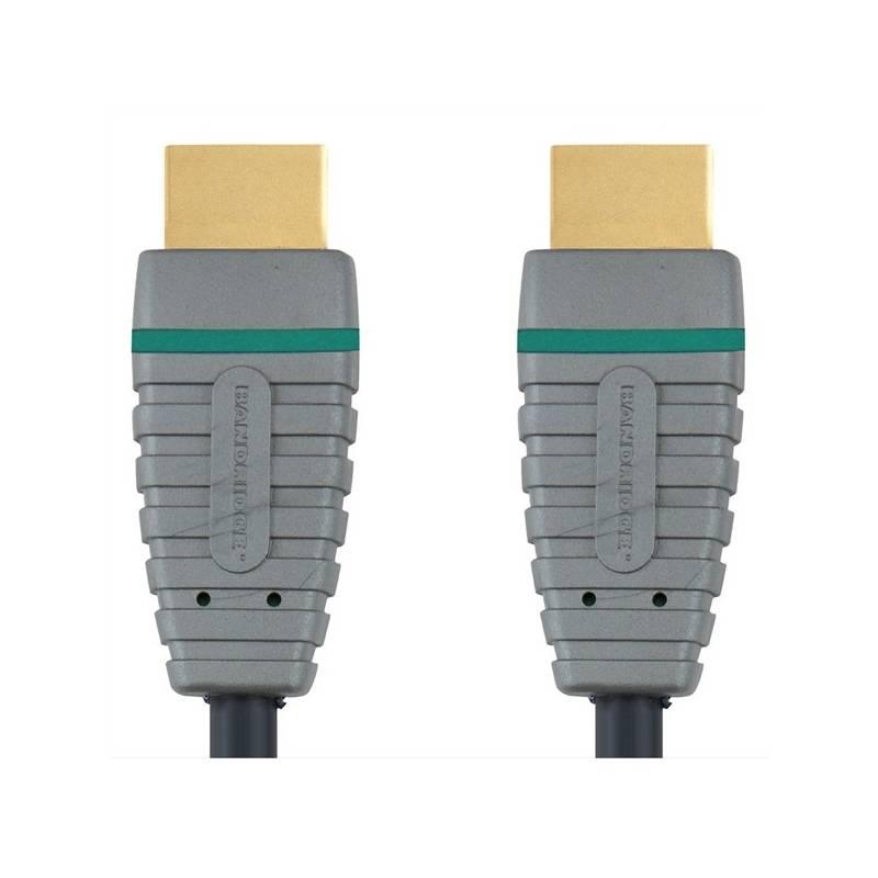 Kabel Bandridge Blue HDMI 1.4, pozlacený, A - A, 3m (BN-BVL1203), kabel, bandridge, blue, hdmi, pozlacený, bn-bvl1203
