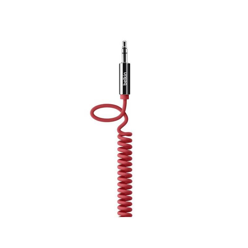 Kabel Belkin audio Jack 3.5mm, 1,8m (AV10126cw06-RED) červený, kabel, belkin, audio, jack, 5mm, av10126cw06-red, červený