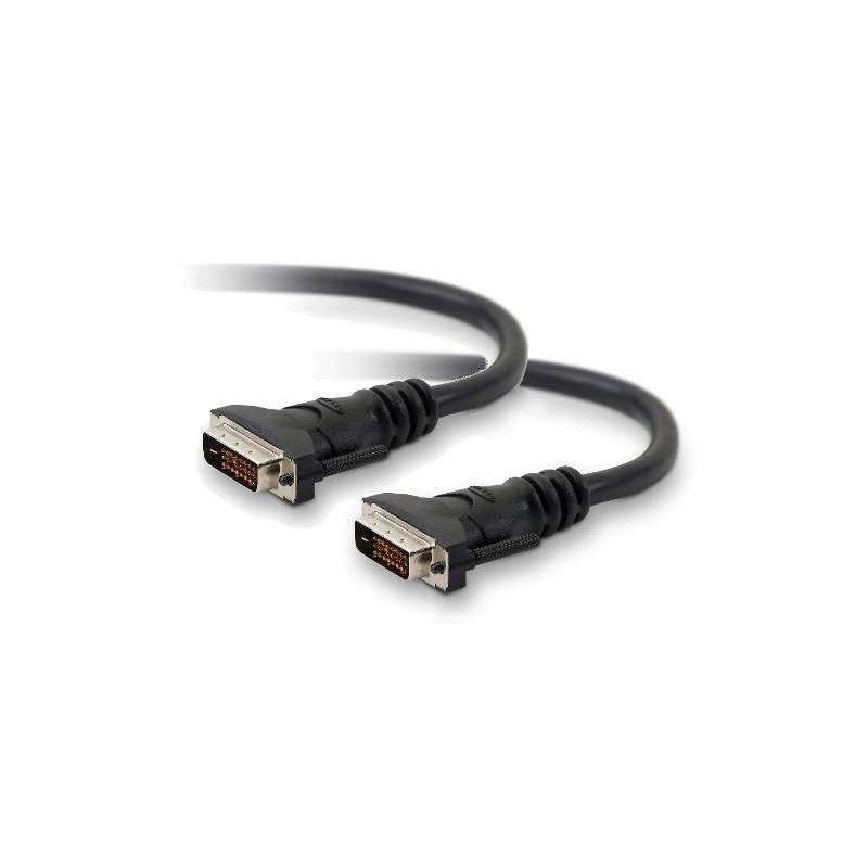 Kabel Belkin DVI-D, 1.8 m (F2E4141cp1.8MDD) černý, kabel, belkin, dvi-d, f2e4141cp1, 8mdd, černý