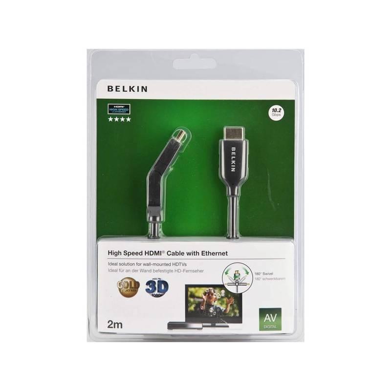 Kabel Belkin HDMI HighSpeed 3D (F3Y023bf2M), kabel, belkin, hdmi, highspeed, f3y023bf2m