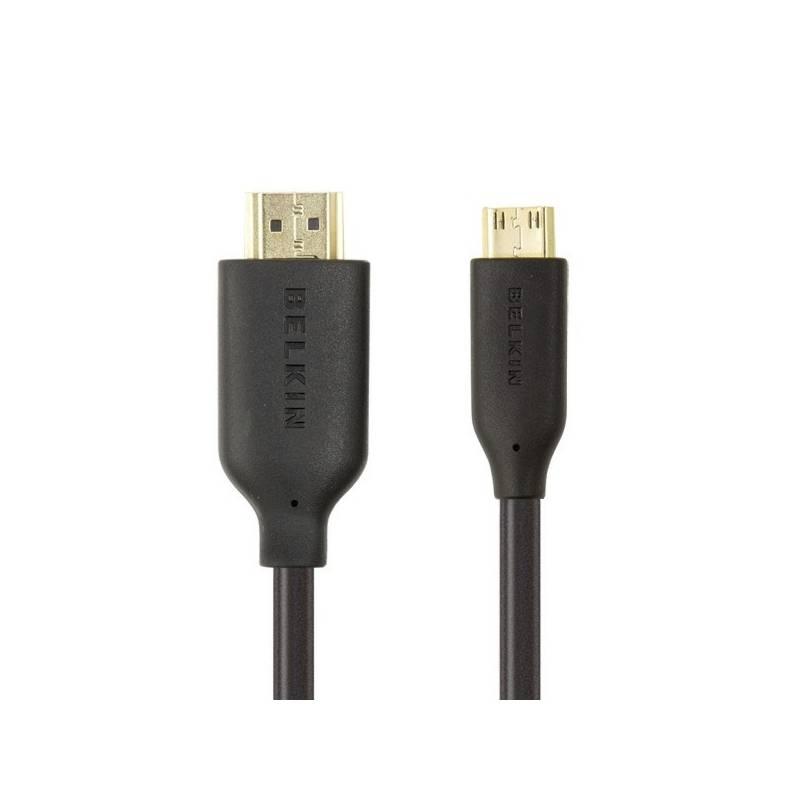 Kabel Belkin HDMI - mini-HDMI, 1,5m (F3Y006cp1.5M) černý, kabel, belkin, hdmi, mini-hdmi, f3y006cp1, černý