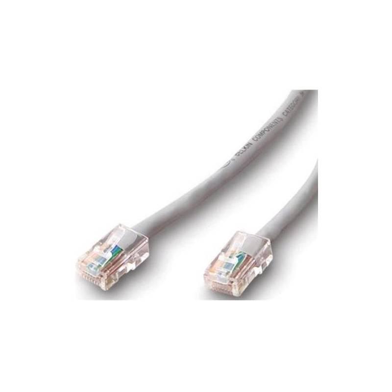 Kabel Belkin Patch CAT5E, 1m (A3L791b01M-GRY) šedý, kabel, belkin, patch, cat5e, a3l791b01m-gry, šedý