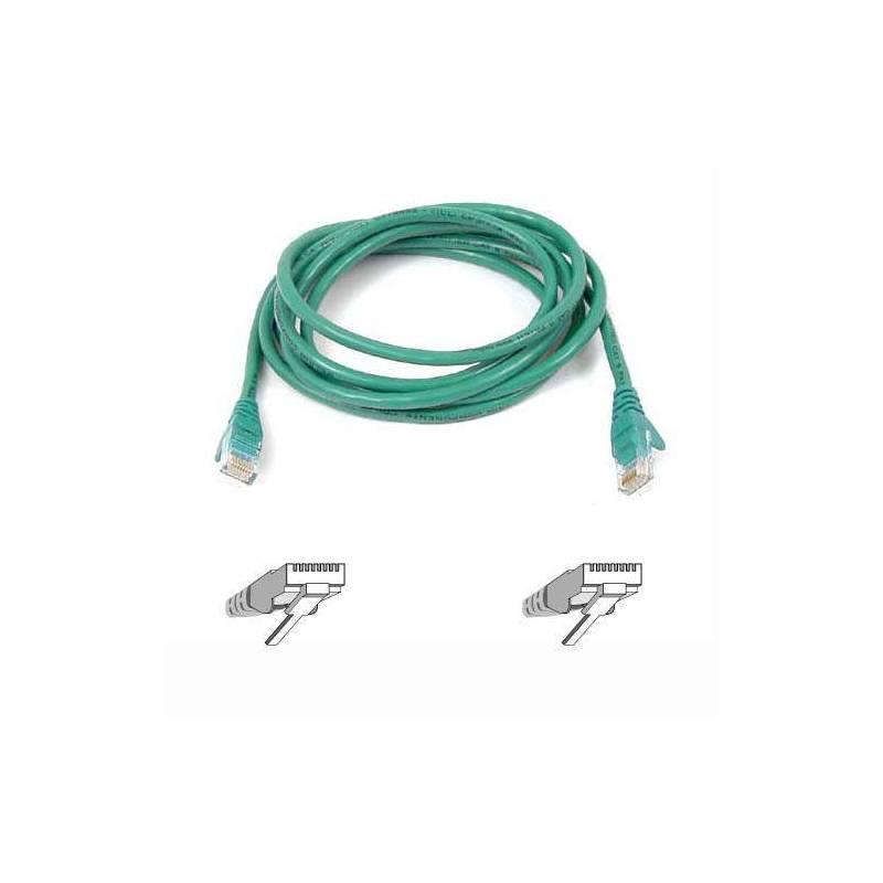Kabel Belkin Patch CAT5E, 5m (A3L791b05M-GRNS) zelený, kabel, belkin, patch, cat5e, a3l791b05m-grns, zelený