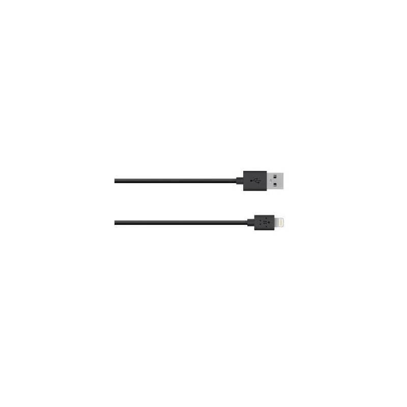 Kabel Belkin synchronizační Lightning, 1.2m (F8J023bt04-BLK), kabel, belkin, synchronizační, lightning, f8j023bt04-blk