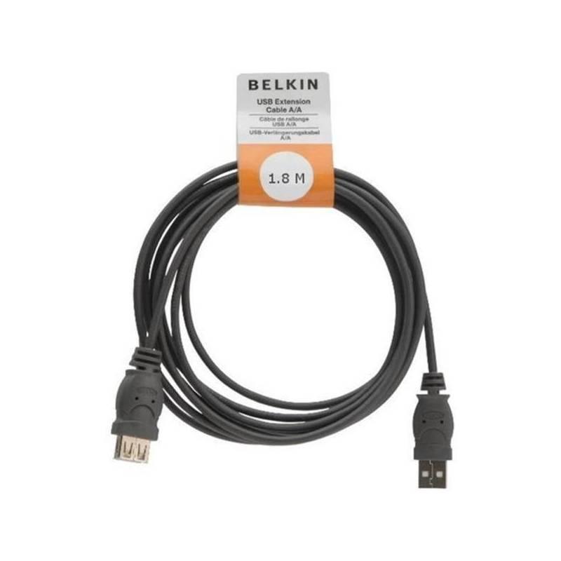 Kabel Belkin USB 2.0 A - A, 1.8m (F3U134R1.8M) černý, kabel, belkin, usb, f3u134r1, černý