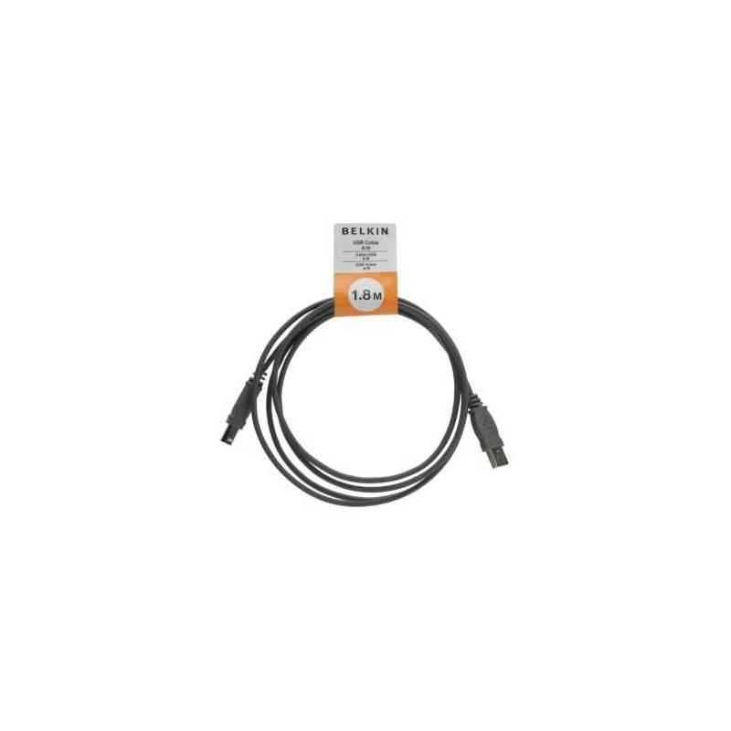 Kabel Belkin USB 2.0 A - B propojovací, 1.8m (F3U133R1.8M), kabel, belkin, usb, propojovací, f3u133r1
