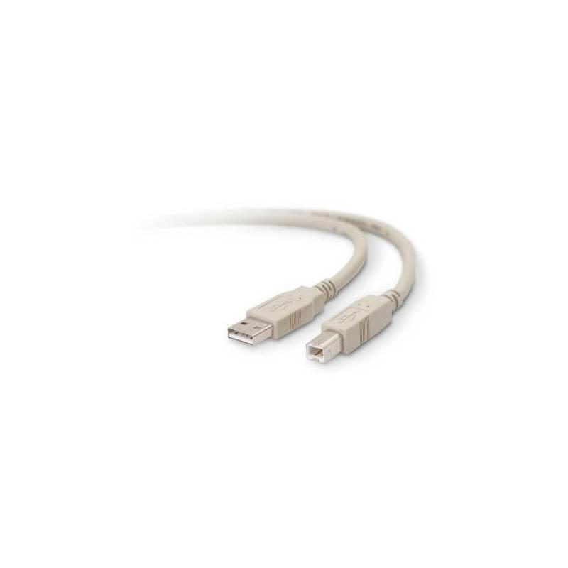 Kabel Belkin USB 2.0 A - MiniB 5pin, 1,8m (F3U155cp1.8MWHT) bílý, kabel, belkin, usb, minib, 5pin, f3u155cp1, 8mwht, bílý