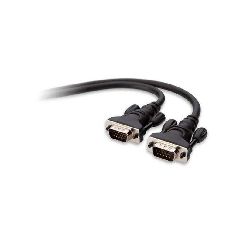Kabel Belkin VGA, 3m (F2N028cp3M) černý, kabel, belkin, vga, f2n028cp3m, černý