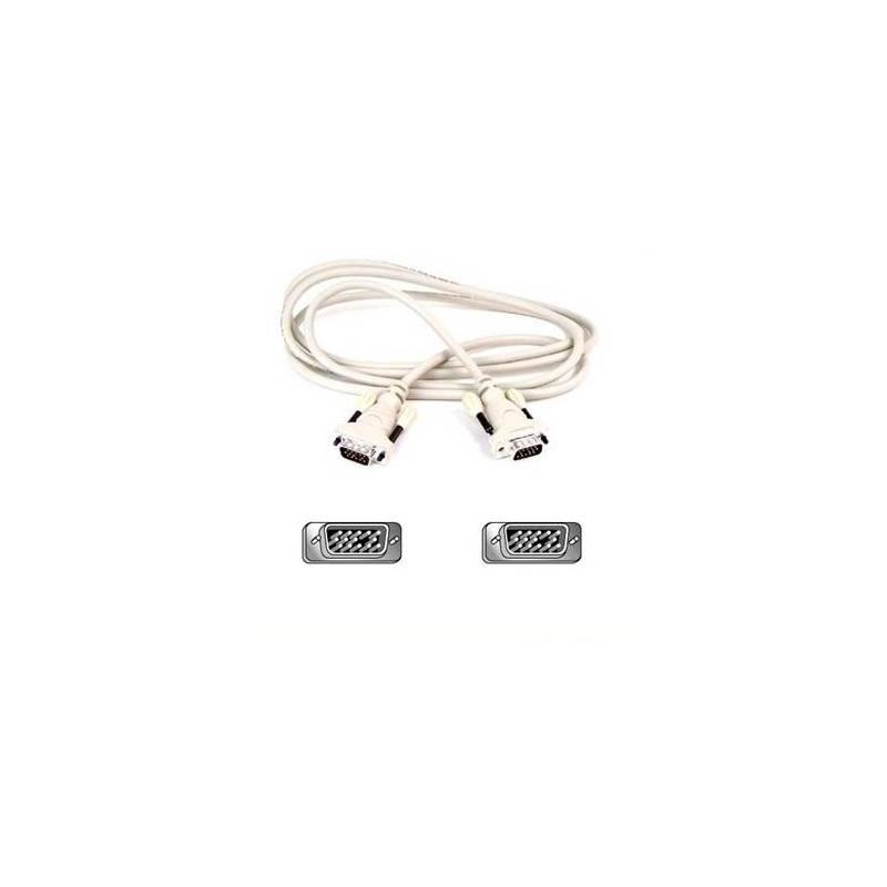 Kabel Belkin VGA, 5m (F2N028R5M) bílý, kabel, belkin, vga, f2n028r5m, bílý