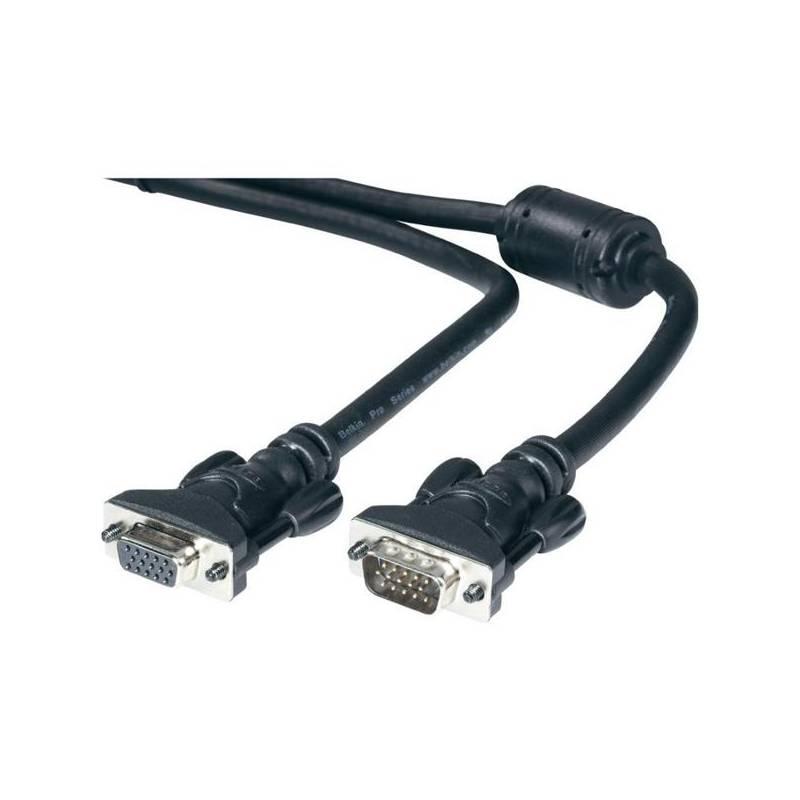 Kabel Belkin VGA prodlužovací, 1,8m (F3H981cp1.8M) černý, kabel, belkin, vga, prodlužovací, f3h981cp1, černý