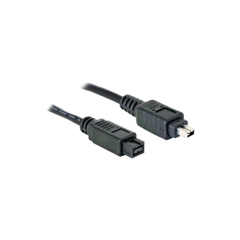 Kabel Digitus FireWire 4pin - 9pin, 3m (AK-1394B-304) černý, kabel, digitus, firewire, 4pin, 9pin, ak-1394b-304, černý