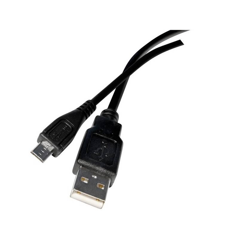 Kabel EMOS SB7402, USB 2.0 A/M - micro B/M 2M, kabel, emos, sb7402, usb, micro