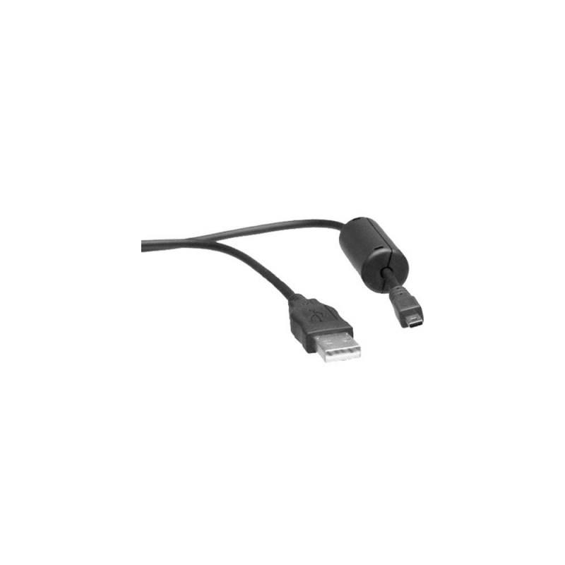 Kabel Nikon UC-E6 USB pro V1/D5100/P7100/P510-P300/AW100/S100/S1200pj/S4300-S2600/L120/L23 černý, kabel, nikon, uc-e6, usb, pro, d5100, p7100, p510-p300, aw100, s100, s1200pj, s4300-s2600, l120, l23