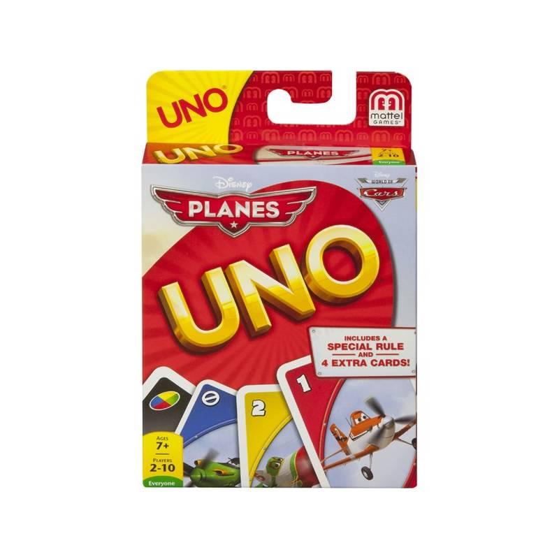 Karetní hra Mattel Uno Planes, karetní, hra, mattel, uno, planes