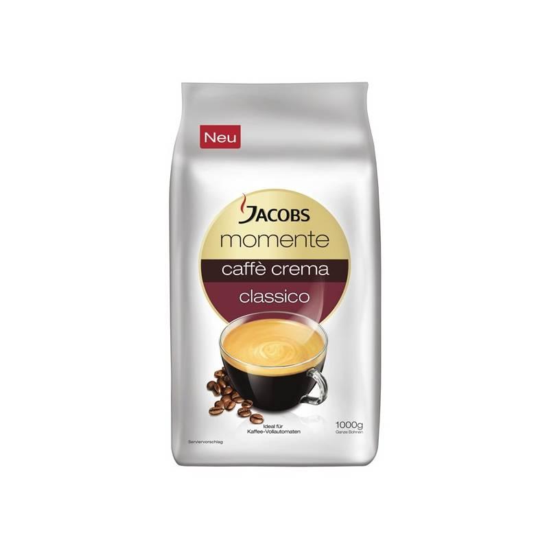 Káva zrnková Jacobs Momente Caffe Crema classico 1kg, káva, zrnková, jacobs, momente, caffe, crema, classico, 1kg