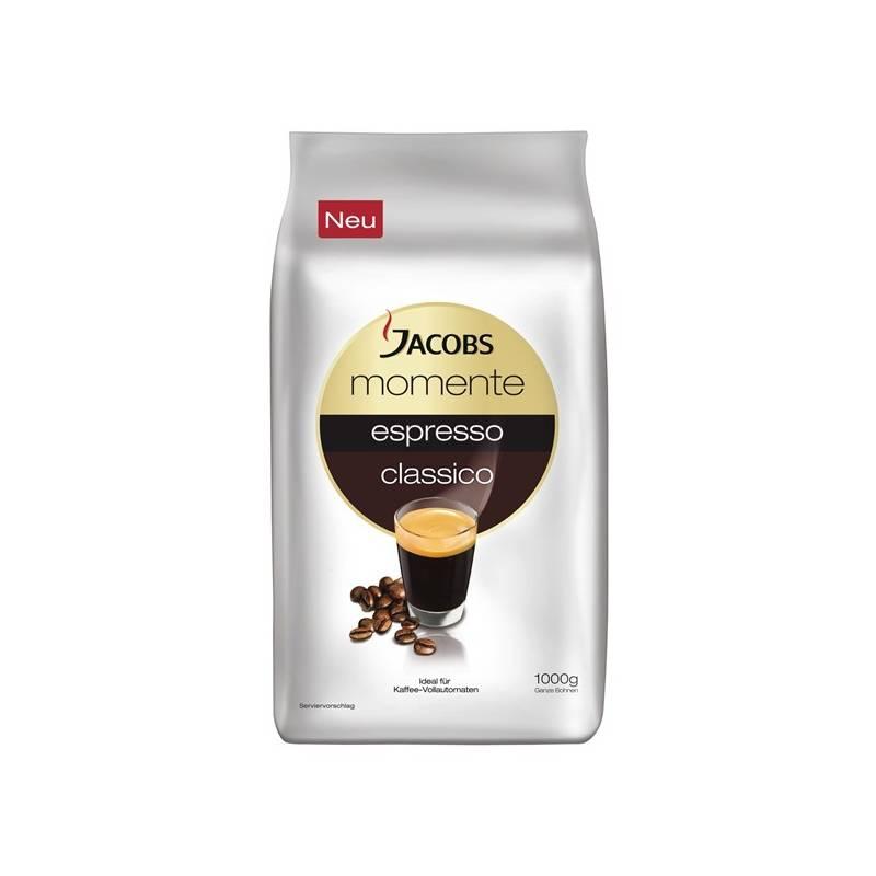 Káva zrnková Jacobs Momente Espresso classico 1kg, káva, zrnková, jacobs, momente, espresso, classico, 1kg