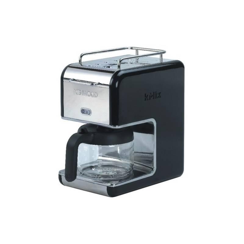 Kávovar Kenwood kMix CM024 černý/kov/sklo, kávovar, kenwood, kmix, cm024, černý, kov, sklo