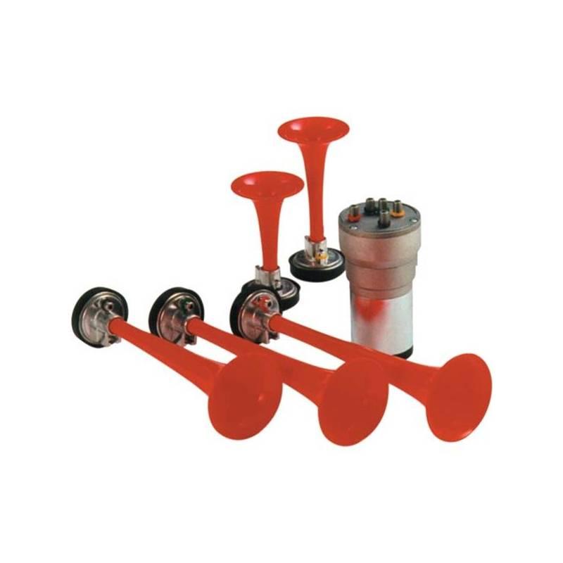 Klakson Carpoint s kompresorem melodický 12V - 5 trubek Dixie, klakson, carpoint, kompresorem, melodický, 12v, trubek, dixie