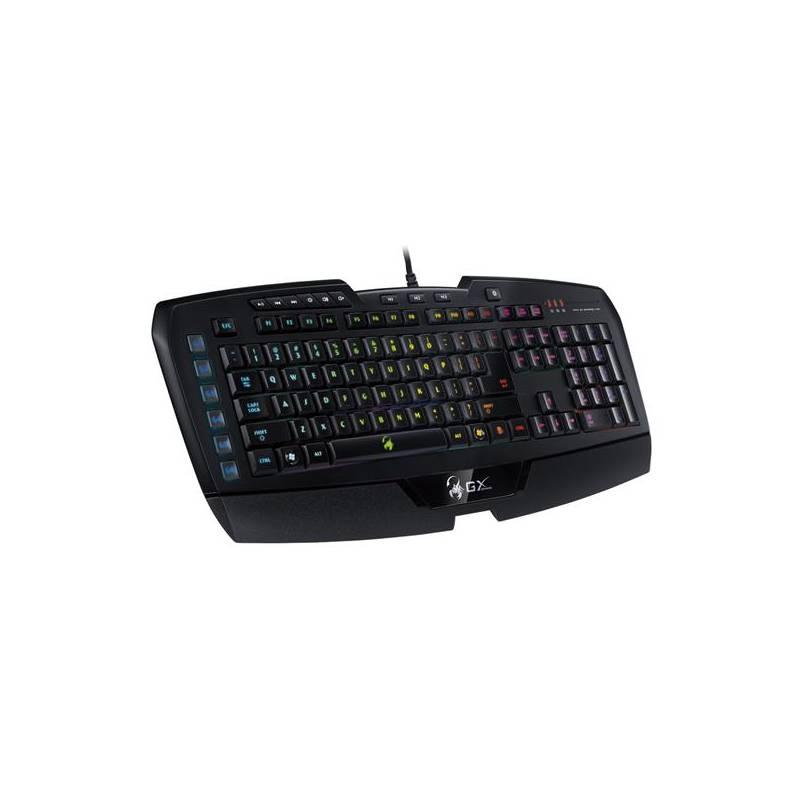 Klávesnice Genius GX Imperator Pro CZ (31310053108) černá, klávesnice, genius, imperator, pro, 31310053108, černá