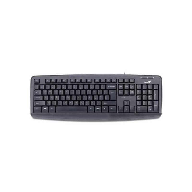 Klávesnice Genius KB-110X CZ + SK (31300711110) černá, klávesnice, genius, kb-110x, 31300711110, černá