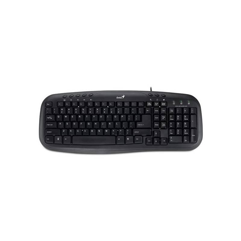 Klávesnice Genius KB-M200 CZ/SK (31310049120) černá, klávesnice, genius, kb-m200, 31310049120, černá