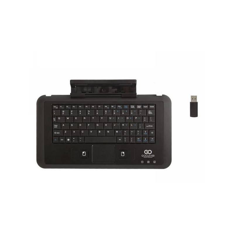 Klávesnice GoClever bezdrátová 2,4 GHz (MIDACCKBSTANDWIRELESS) černá, klávesnice, goclever, bezdrátová, ghz, midacckbstandwireless, černá