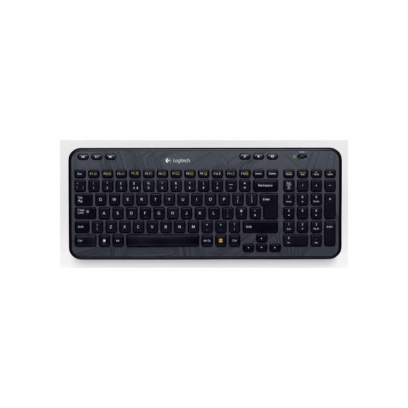 Klávesnice Logitech Wireless Keyboard K360 SK (920-003096) černá, klávesnice, logitech, wireless, keyboard, k360, 920-003096, černá