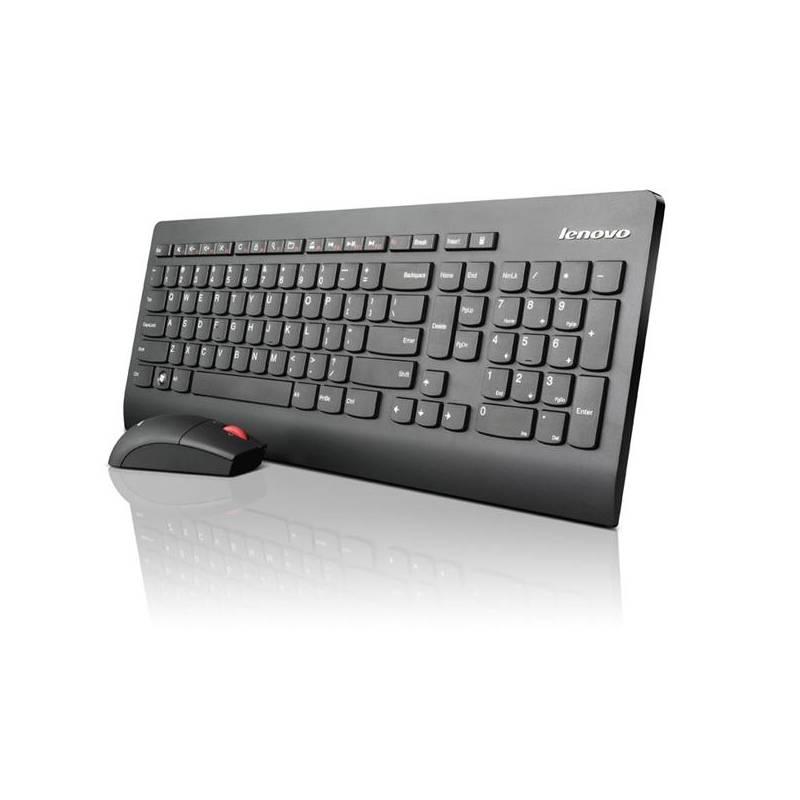 Klávesnice s myší Lenovo Ultraslim Plus US (0A34067) černá, klávesnice, myší, lenovo, ultraslim, plus, 0a34067, černá